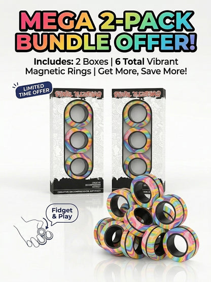 Magnetic Rings Finger Spinner